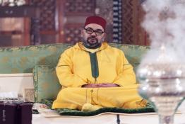 Image du Maroc Professionnelle de  Sa Majesté le Roi Mohammed VI, préside à Marrakech une veillée religieuse en commémoration de l'Aïd Al-Mawlid Annabaoui Acharif, le 9 Novembre 2019 (Photo/ SPPR) via Jalilbounhar.com